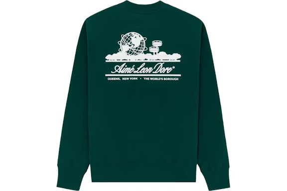 Aime Leon Dore Unisphere Green Short Sleeve Tee Aime Leon Dore Unisphere Green Short Sleeve Tee